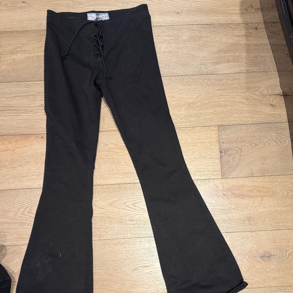 Black Kids Flared Bottoms